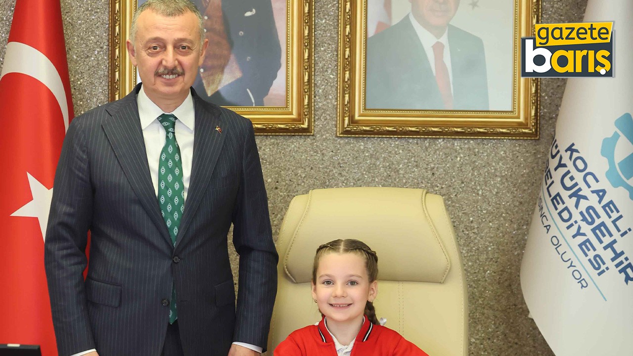 Büyükakın geleneği bozmadı: Çocuk Bayramı’nda Başkan Damla oldu