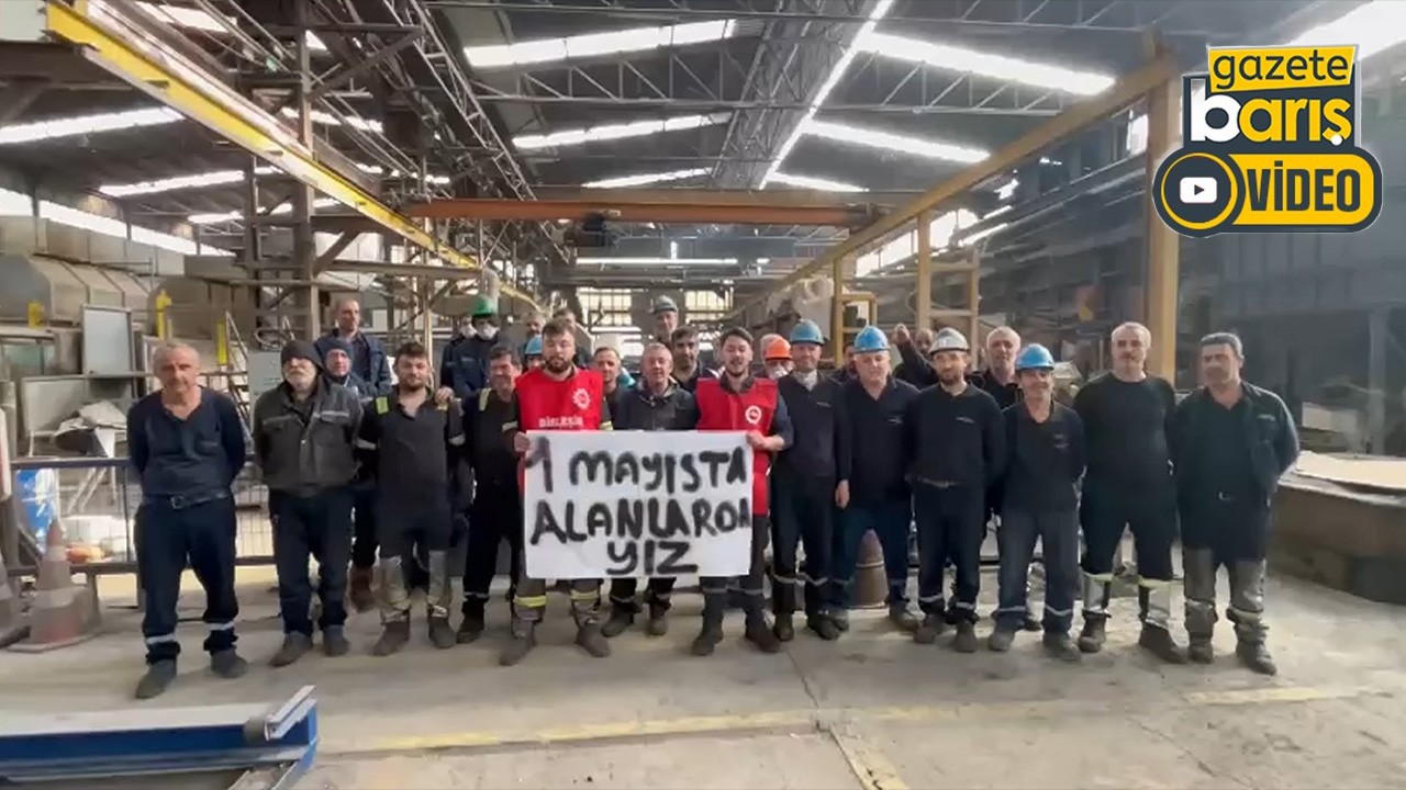Kocaeli’de metal işçilerinden 1 Mayıs çağrısı