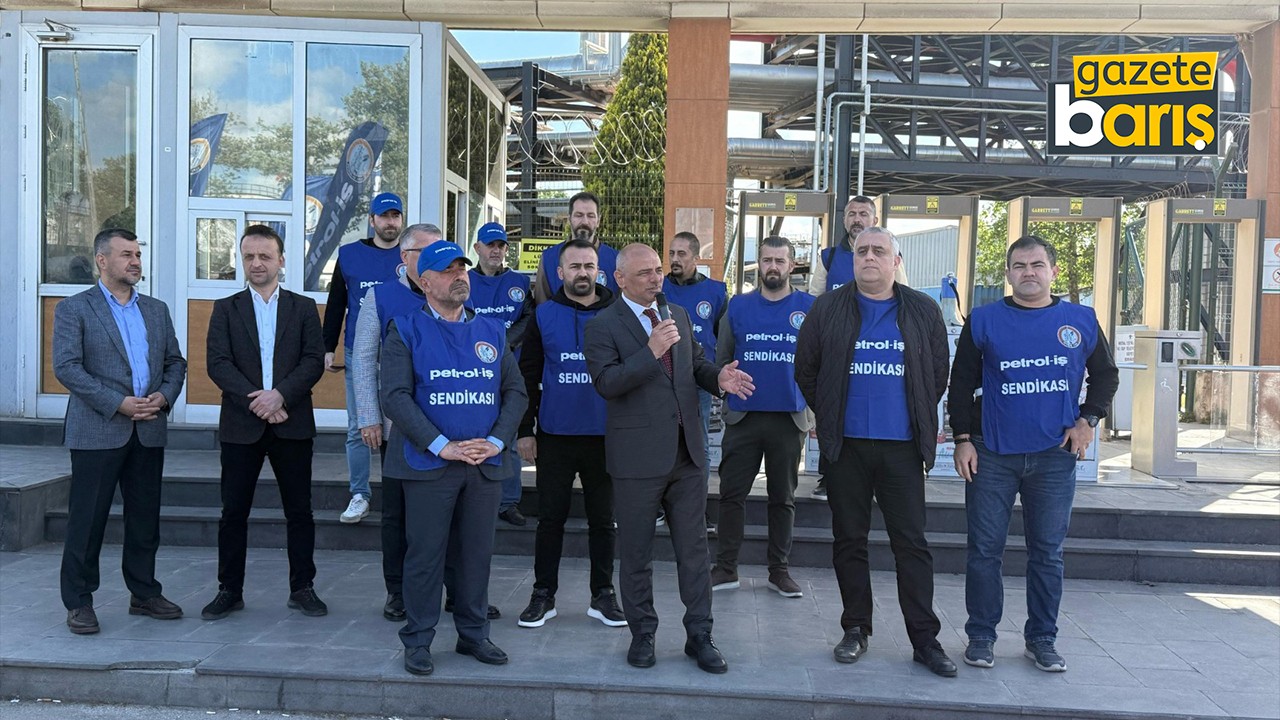 AKP’liler şeytanın bacağını kırdı: TÜPRAŞ işçisine destek ziyareti