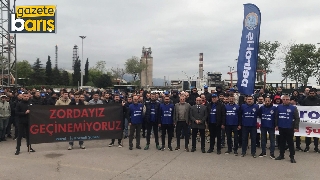 TÜPRAŞ işçisine siyasilerden destek