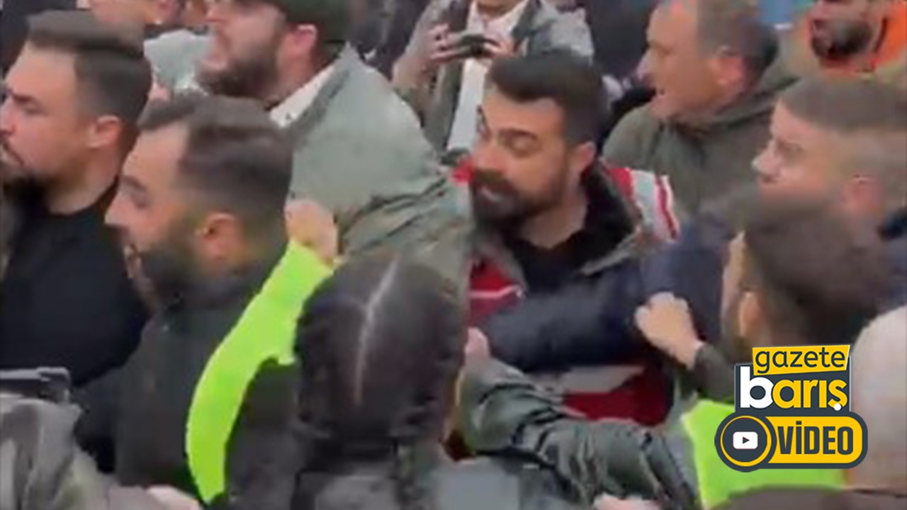 İzmit’te 1 Mayıs alanı karıştı: Yumruklu tekmeli kavga!