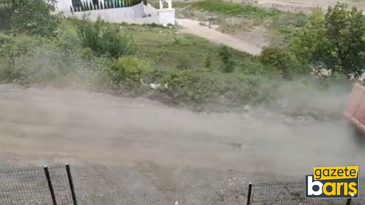 Başiskele’deki bu yol astım hastalarını perişan etti!