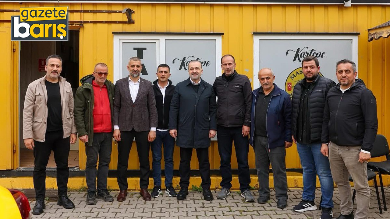 AKP Kocaeli’den taksicilere 1 Mayıs ziyareti