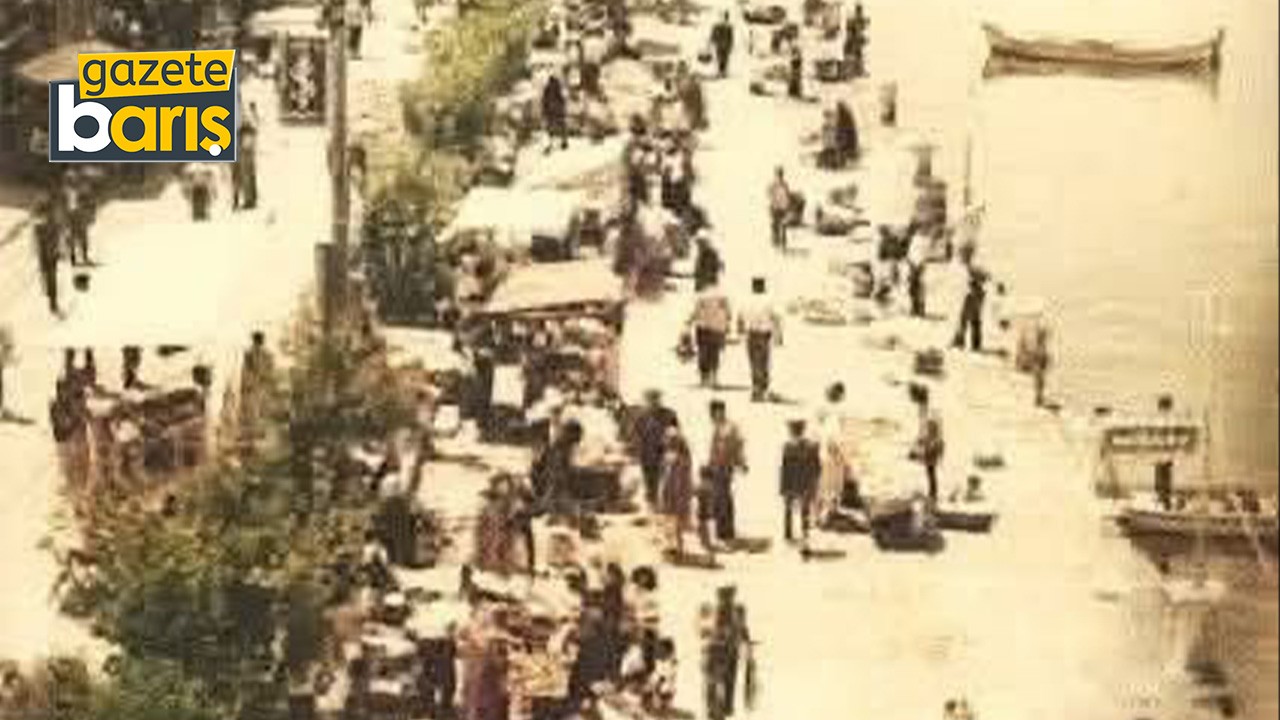 Yıl 1970, Kocaeli’de halk pazarı sahile sıfır kuruluyordu