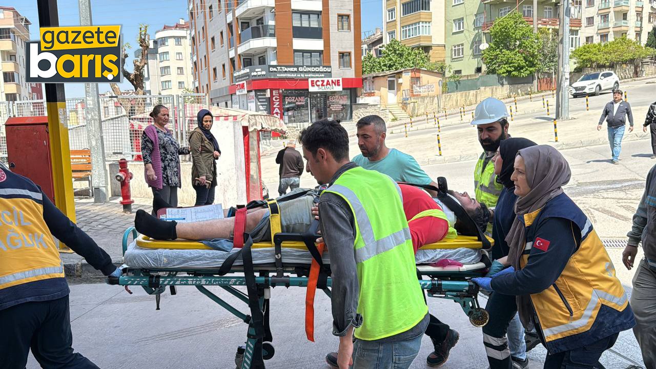 İnşaatta korkutucu kaza: 19 yaşındaki işçi yüksekten düştü!
