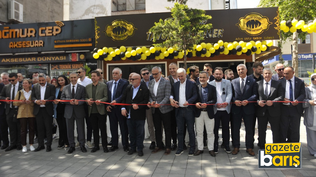 Siyaset ve iş dünyası bu açılışta buluştu