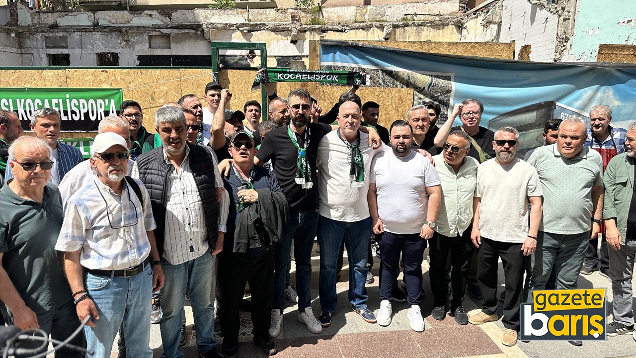 Kocaelispor taraftarı ‘Baç’ı istiyor