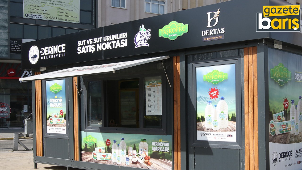 Derince Belediyesi, süt satış noktaları açıyor