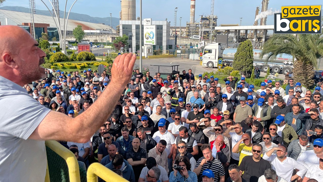 Şube başkanı konuştu: TÜPRAŞ işvereni ek protokolden yana değil!