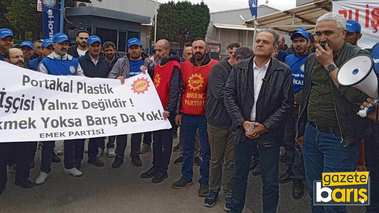 Kocaeli’nin fahri milletvekili: Bayhan greve desteğe geldi