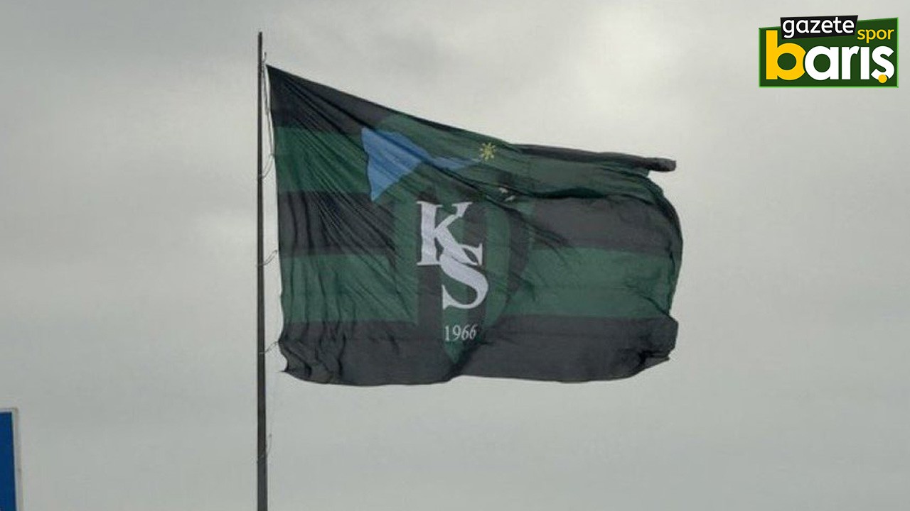 Körfez’de dev Kocaelispor bayrağı