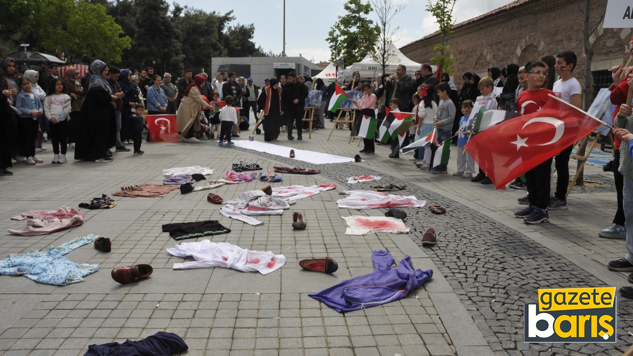 İHH’lı kadınlar Gazze’deki anneleri unutmadı