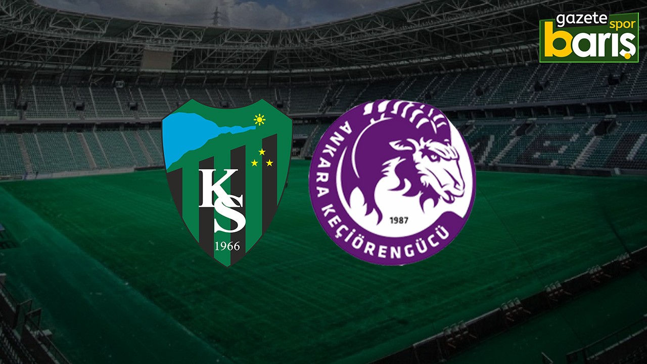 Kocaelispor - Keçiörengücü maçı