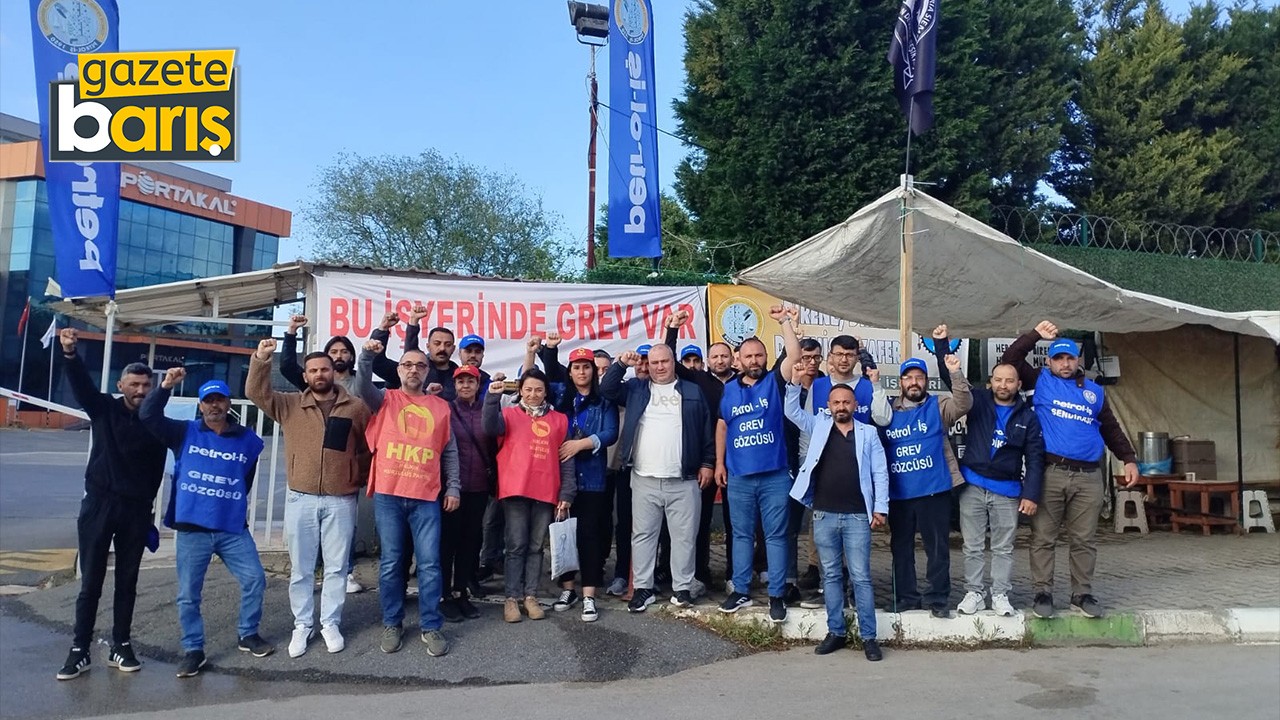 HKP’den grevdeki işçilere ziyaret
