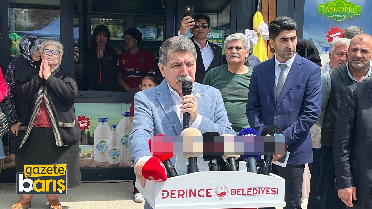 Muhip Kanko’dan Derince açılışında Hürriyet reklamı
