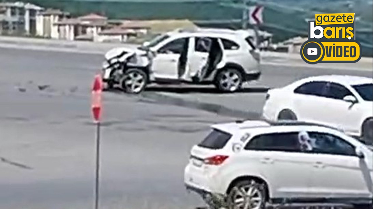 Umuttepe yolunda kaza!