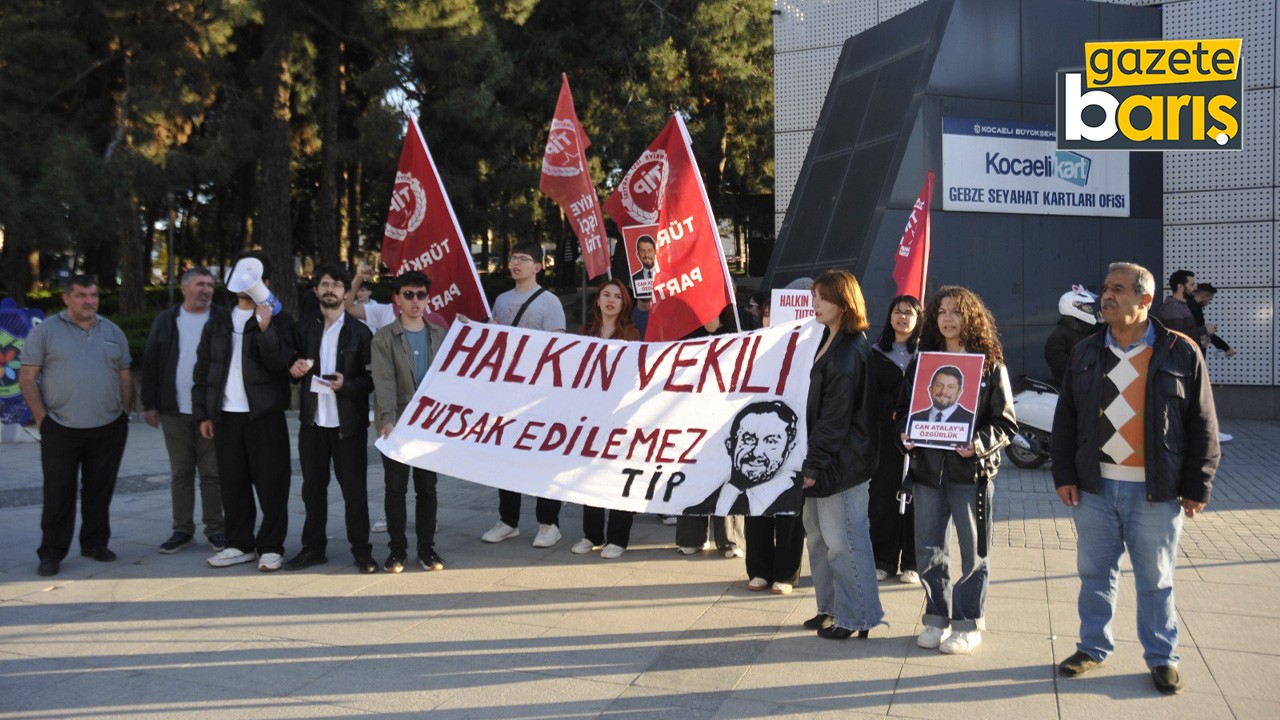 TİP’liler Can Atalay için özgürlük istedi