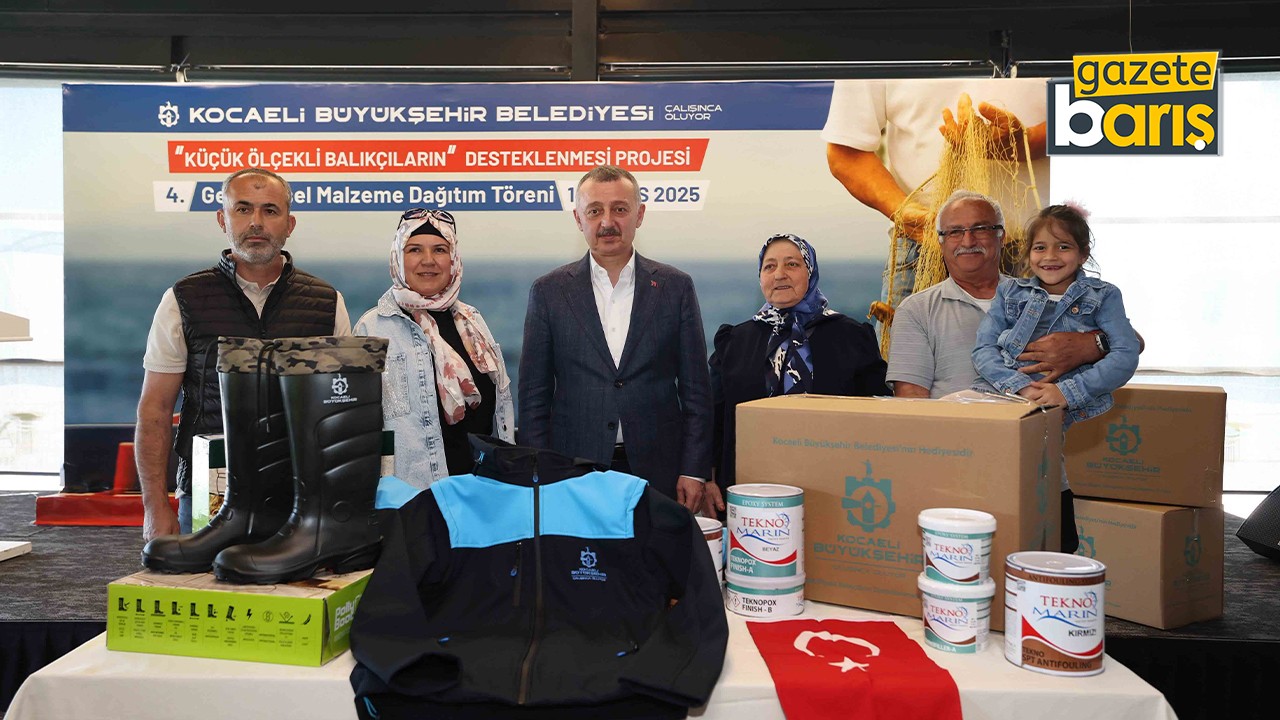 Büyükşehir son 4 yılda bin 229 balıkçıya malzeme desteği verdi