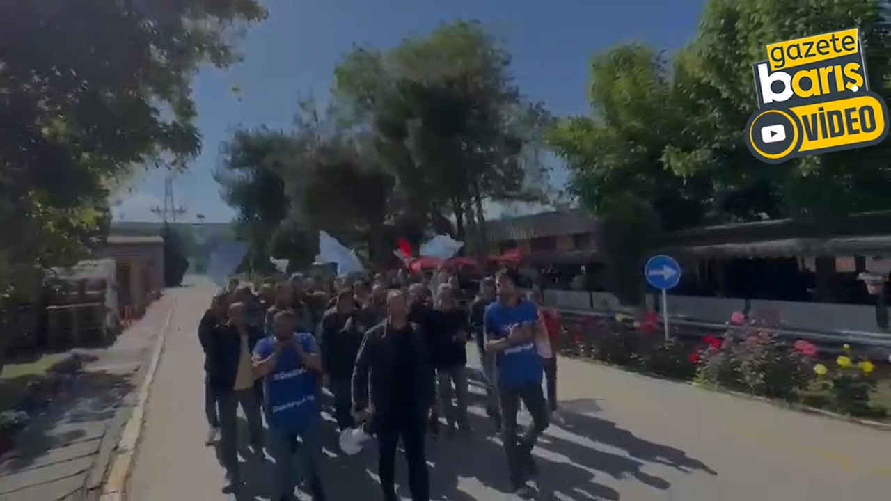 DYO Boya’da grev kapıda! İşçiler eylem yaptı