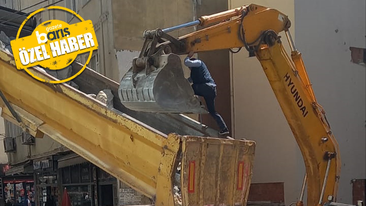 Gebze’de yürekleri ağza getiren çalışma