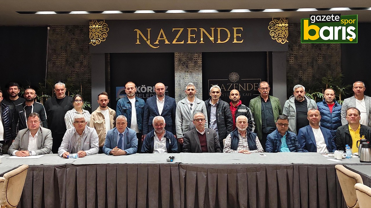 Mevlüt Ağra bu kez Körfez ilçedeki kulüp başkanları ile bir araya geldi