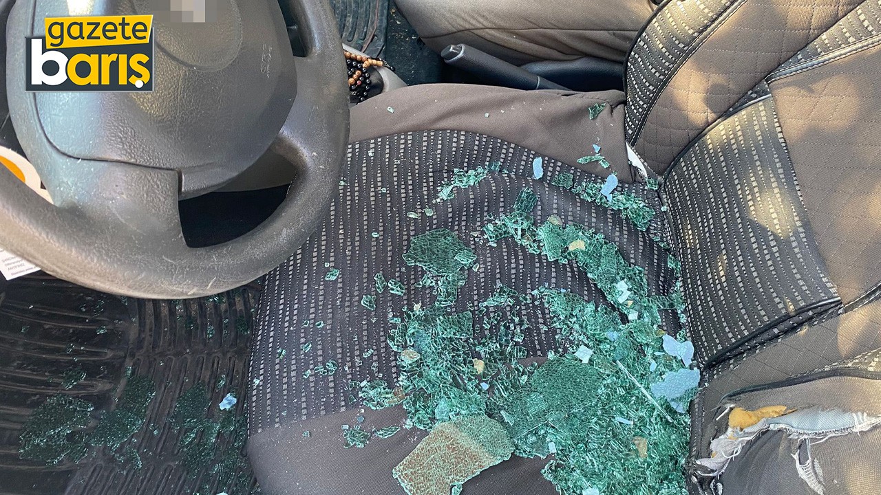 Kocaeli’de muhtarın otomobiline saldırdılar