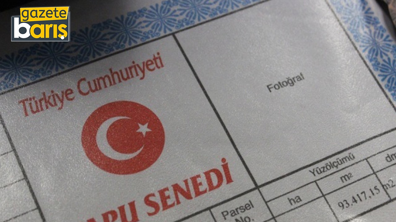 Bakan'dan tapusu olmayanlara tapu müjdesi!