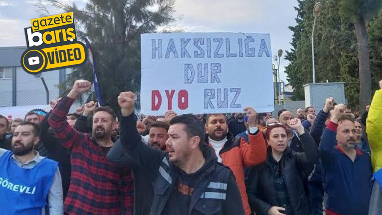 500 işçi hakkını arıyor: DYO Boya’da grev başladı