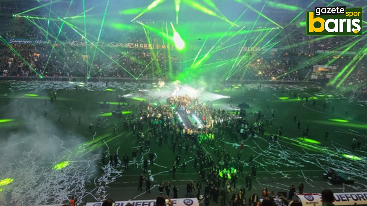 Kocaelispor’un kutlama faturası belli oldu