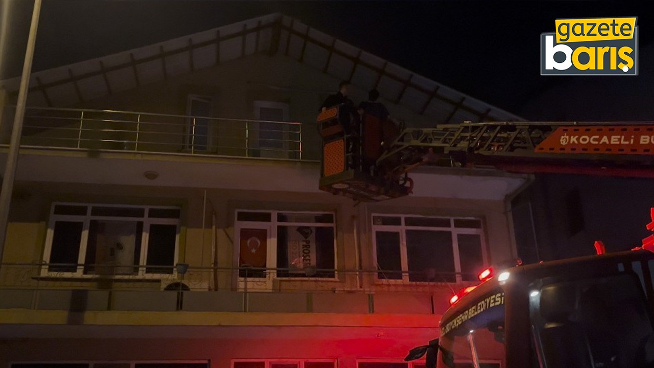 Kocaeli'de müzik sesine polis ve itfaiye müdahalesi
