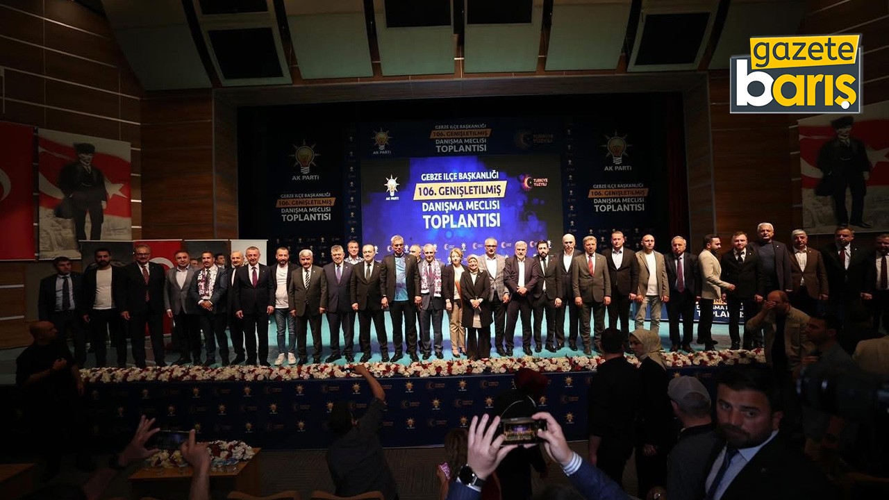 AKP Gebze’de soru cevap bölümü yapılmadı