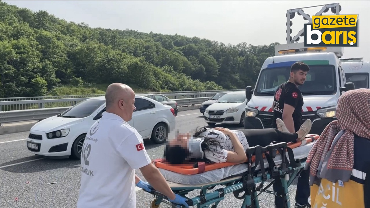 Kocaeli'de feci zincirleme kaza: 1'i ağır 5 yaralı!
