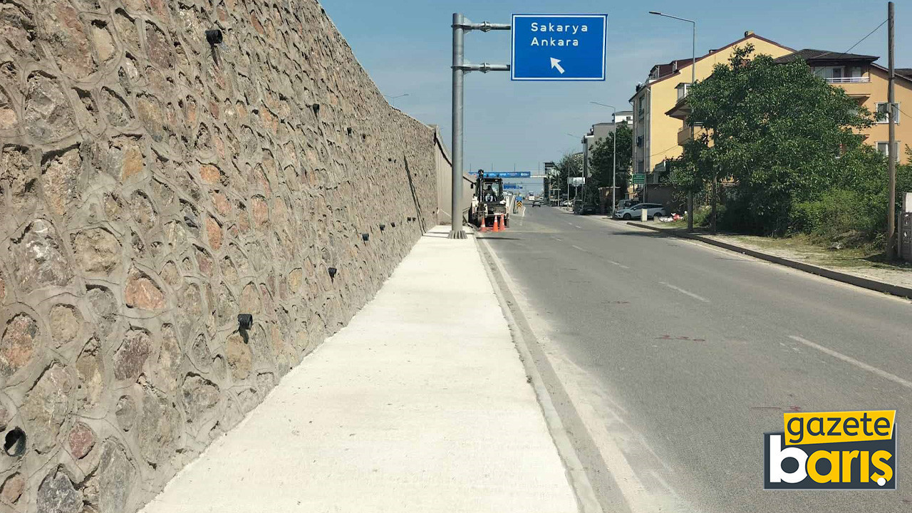Kocaeli’de yayalar için çalışmalar sürüyor