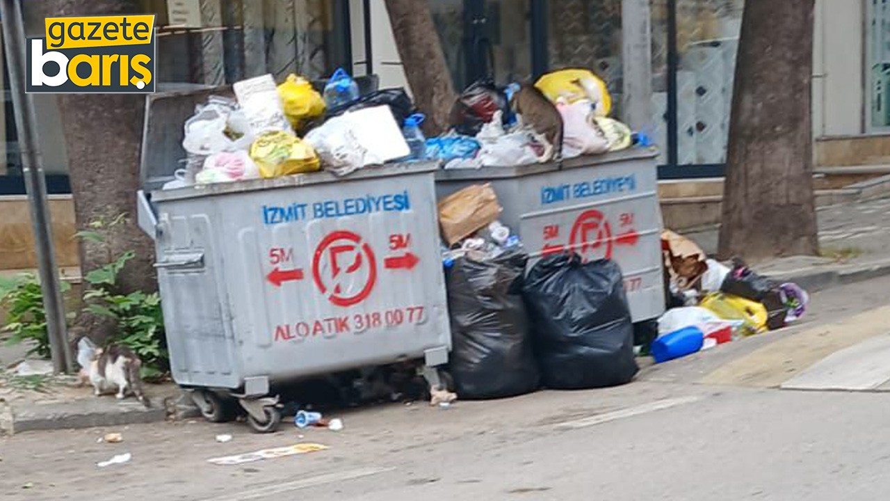 İzmit’in çöp sorunu bitmek bilmiyor