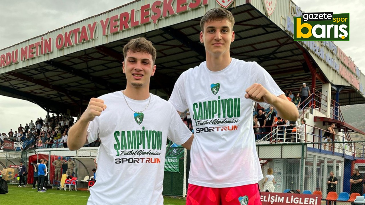 Kocaelispor’un gençleri, Karamürsel’in de gururu oldu