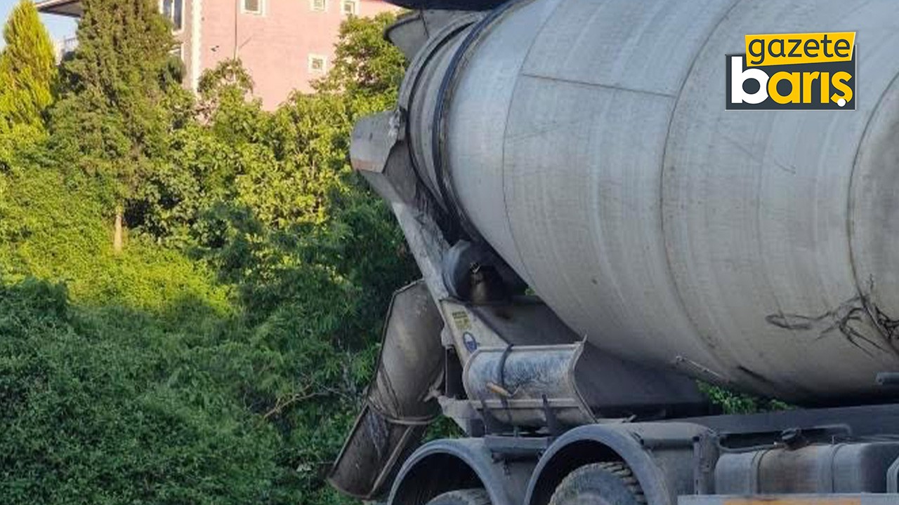 Kocaeli’de betonu ormana boşalttı, suçüstü yakalandı