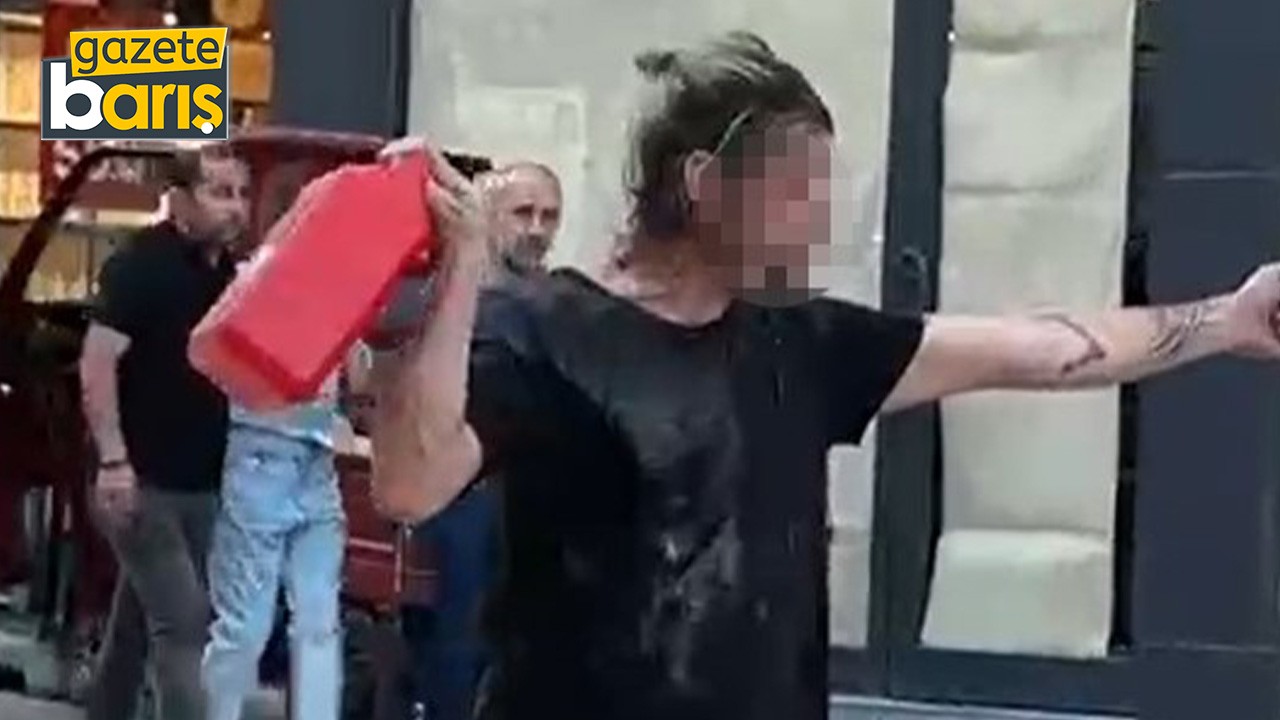 İzmit’te panik yaratan olay: Üstüne benzin dökerek kendini yakmak istedi