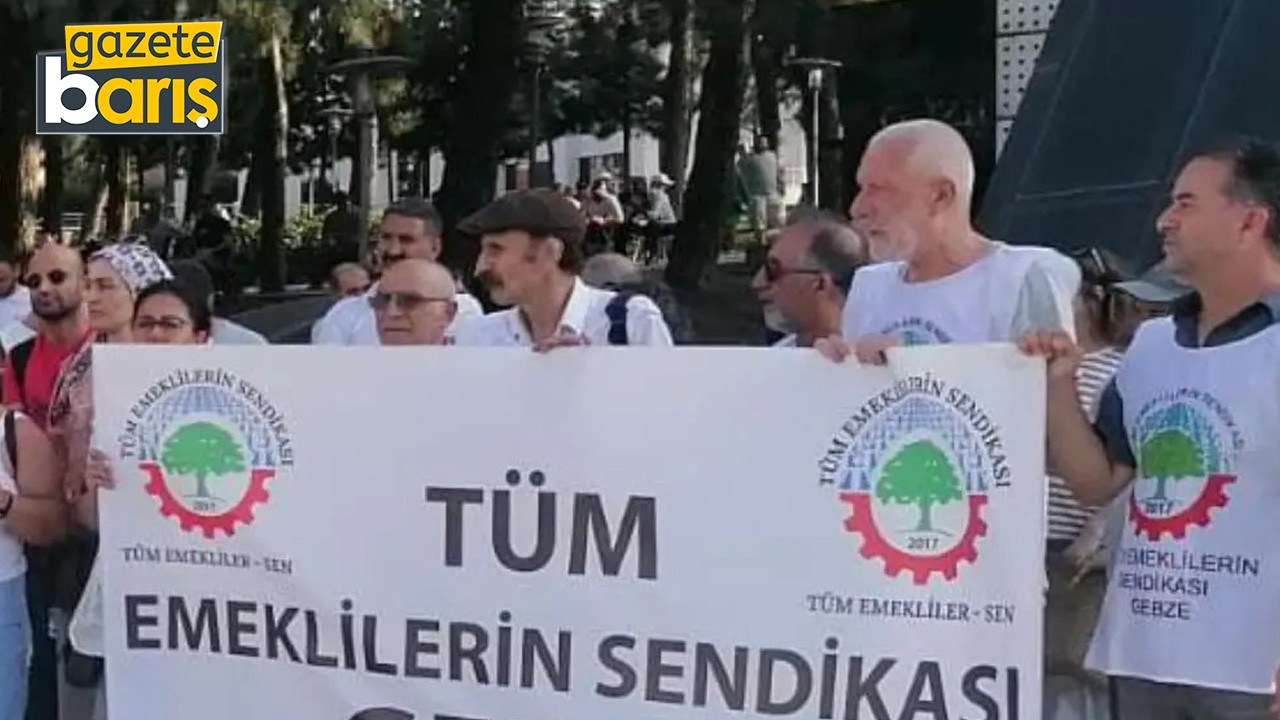 Gebze'de emekliler bayram ikramiyesine tepkili