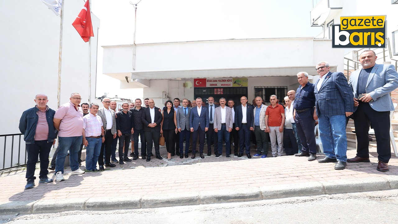 Başkan Büyükakın’dan Sivaslı hemşerilerine gönül ziyareti