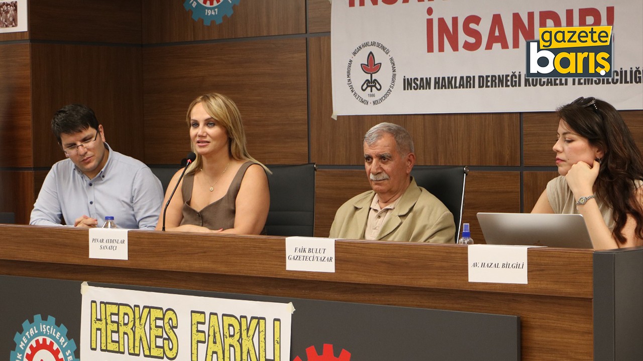 İHD Kocaeli’den barış paneli