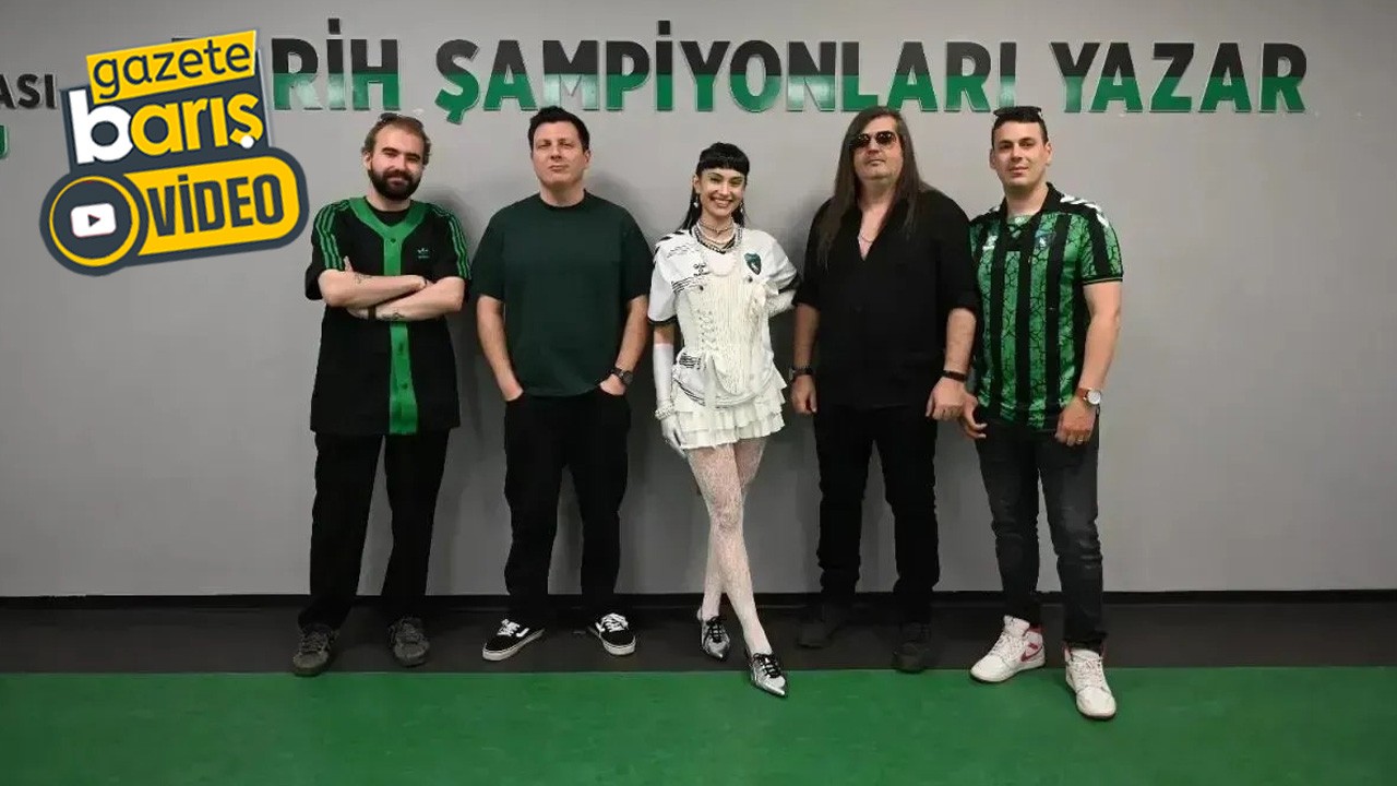 Kocaelispor stadında klip çektiler