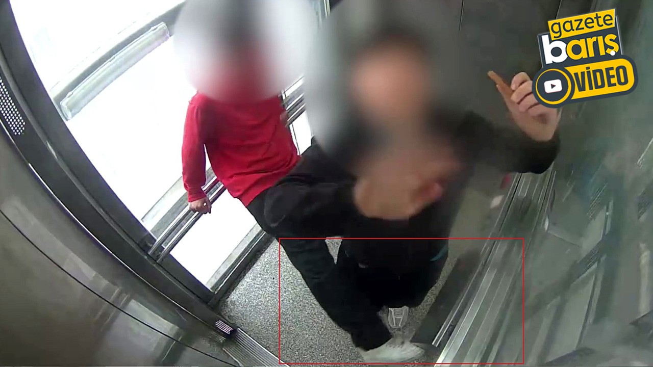 Kocaeli’de bir genç asansörün kabin kasetini kırıp kaçtı