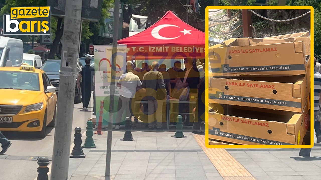 İBB’nin fideleri İzmit Yürüyüş Yolu’nda dağıtılıyor