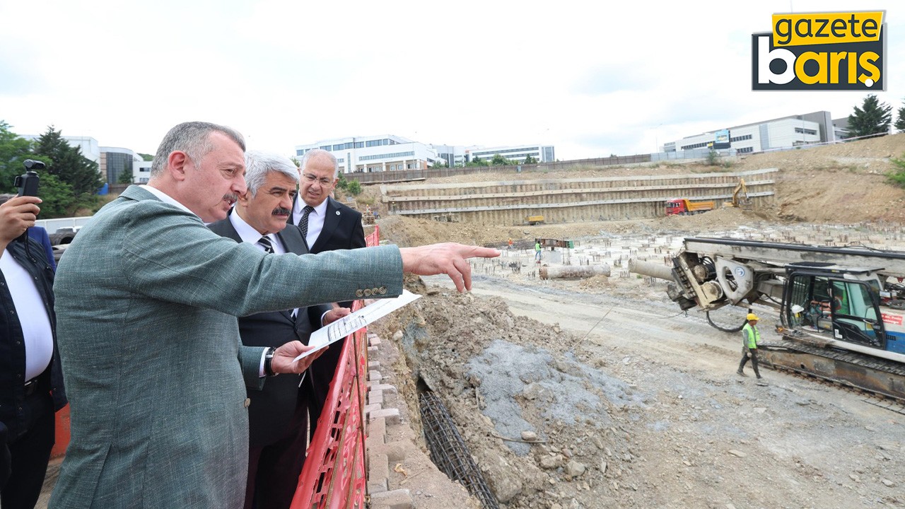 Büyükakın, Umuttepe Kampüsü’nde devam eden projeleri inceledi