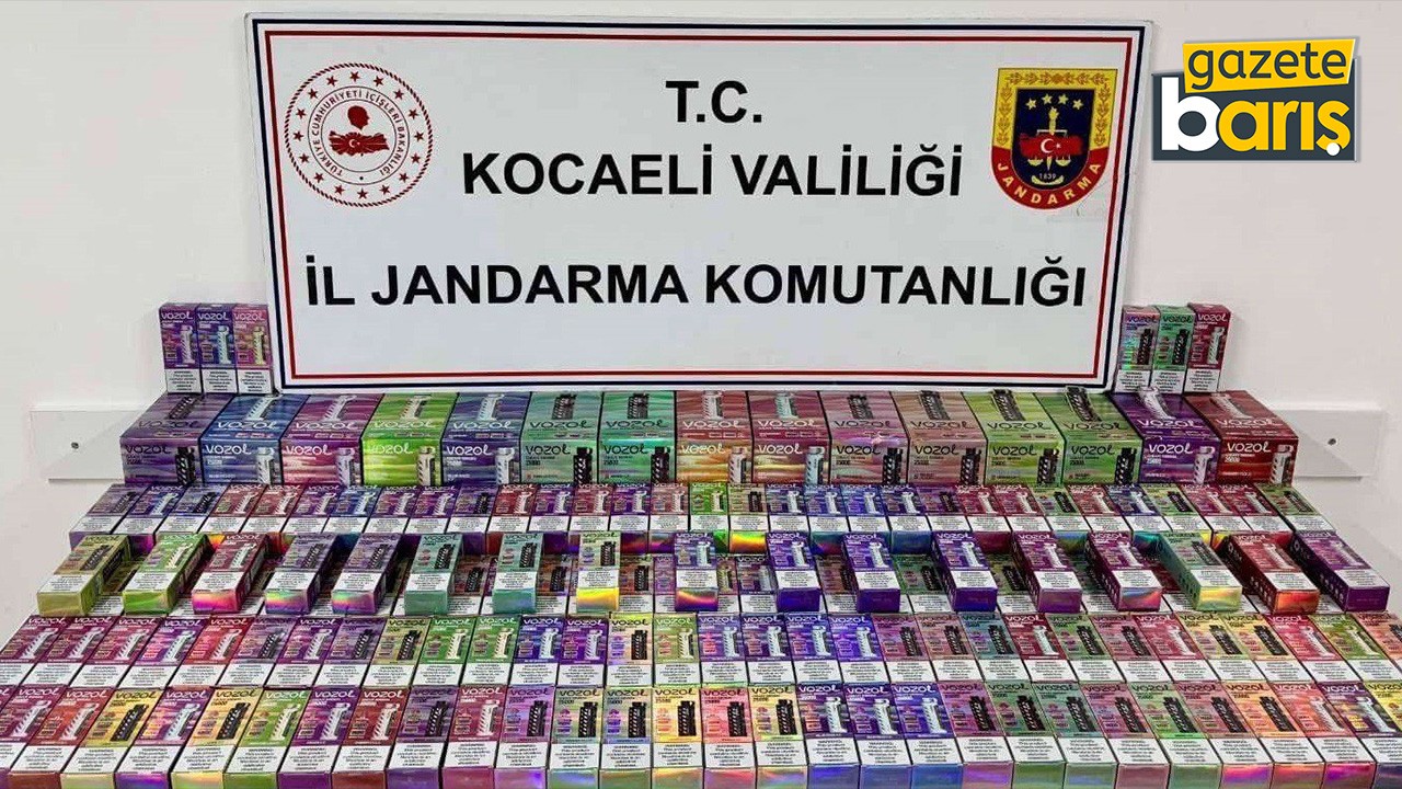 Kocaeli’de kaçak sigara ve tütün operasyonu