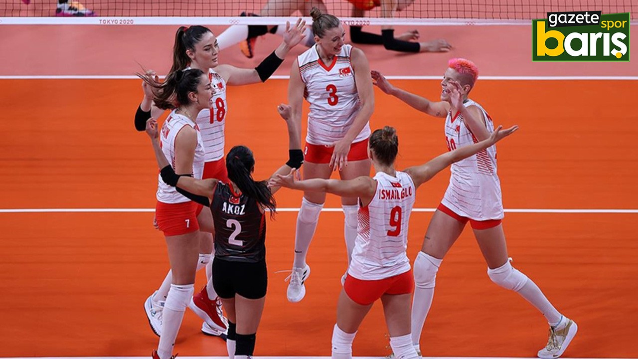 A Milli Kadın Voleybol Takımı Çin'i mağlup etti