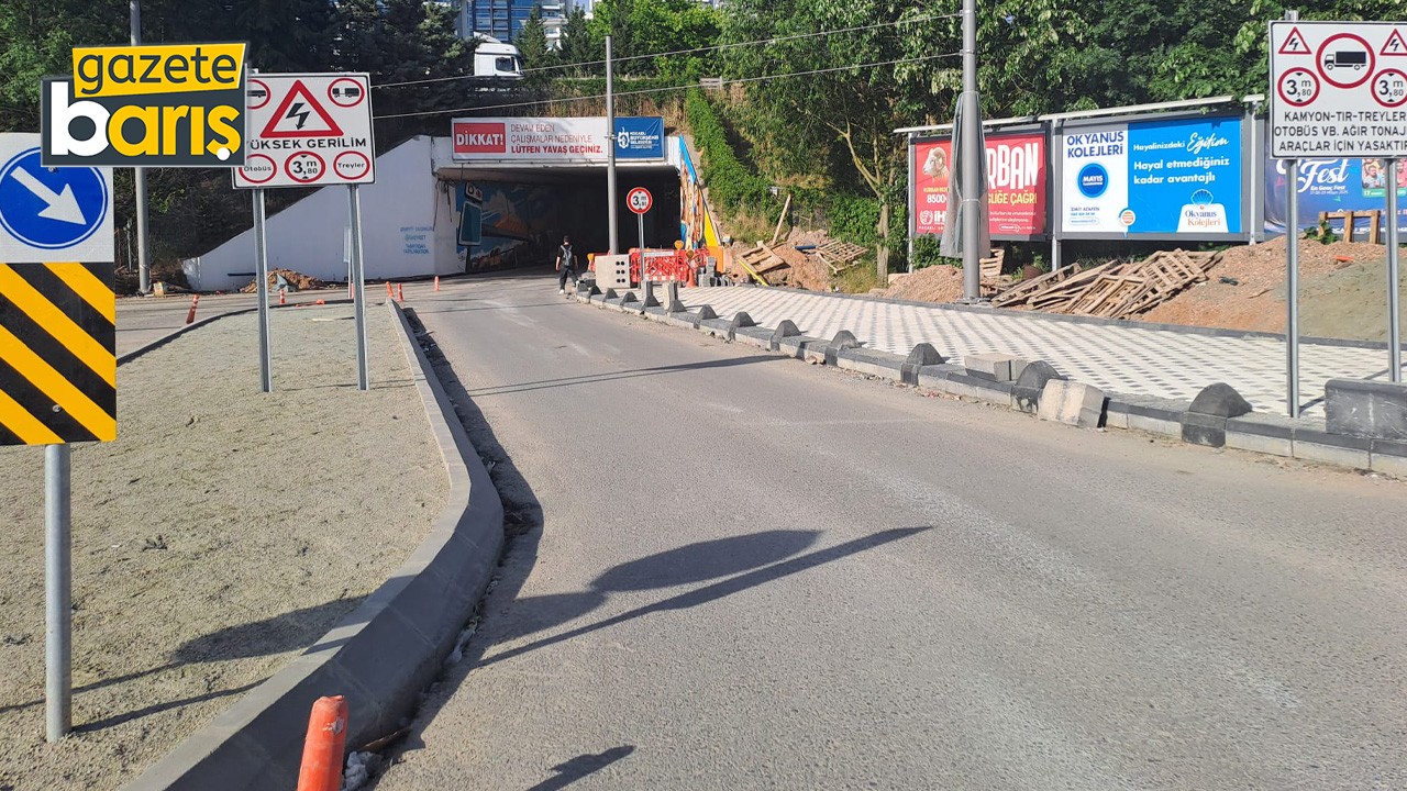 Alikahya Stadyum Tramvay Hattı’nda önemli bir aşama daha tamamladı