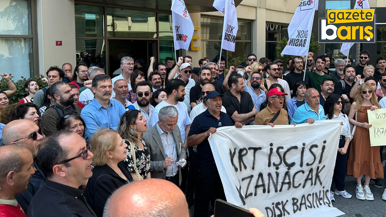 İki aylık maaşlarını alamayan gazeteciler eylemde!