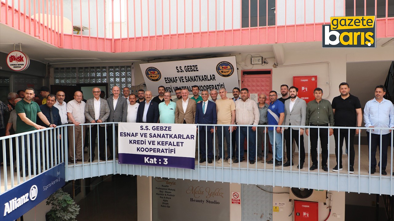 Başkanlardan esnaflara ziyaret