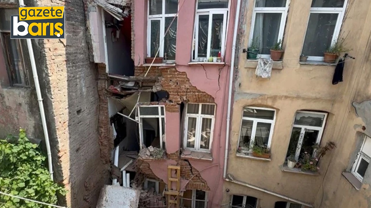 İstanbul’da 5 katlı bina çöktü